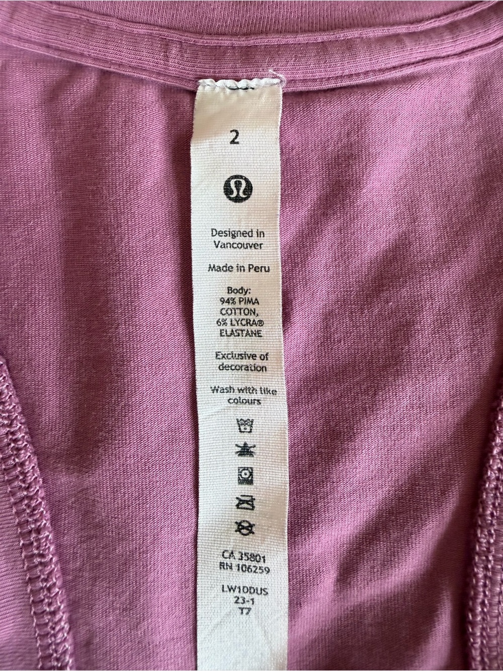 Lululemon Racerback Tank - Picture 6 of 6